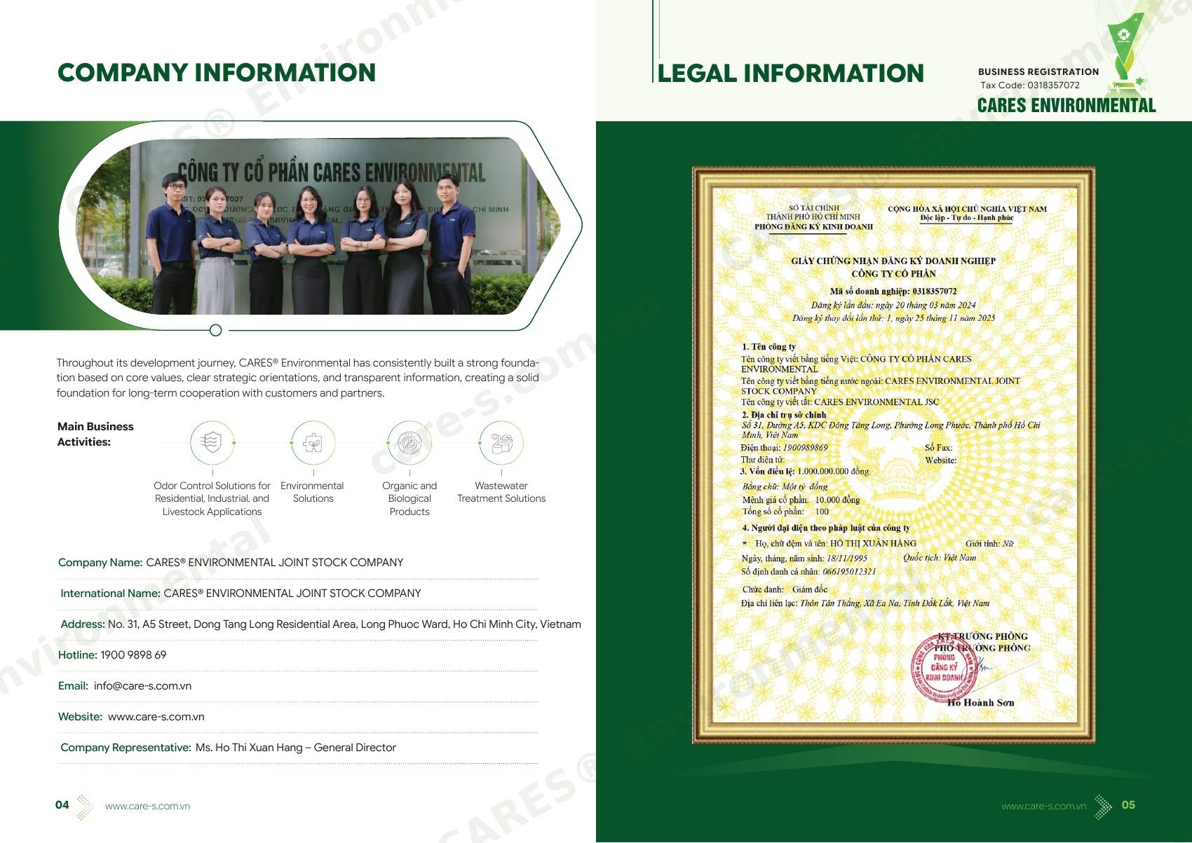 CARES® company profile - 3